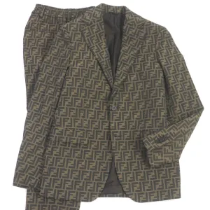 FENDI suit FJ0498/FB0767 polyester Brown 44