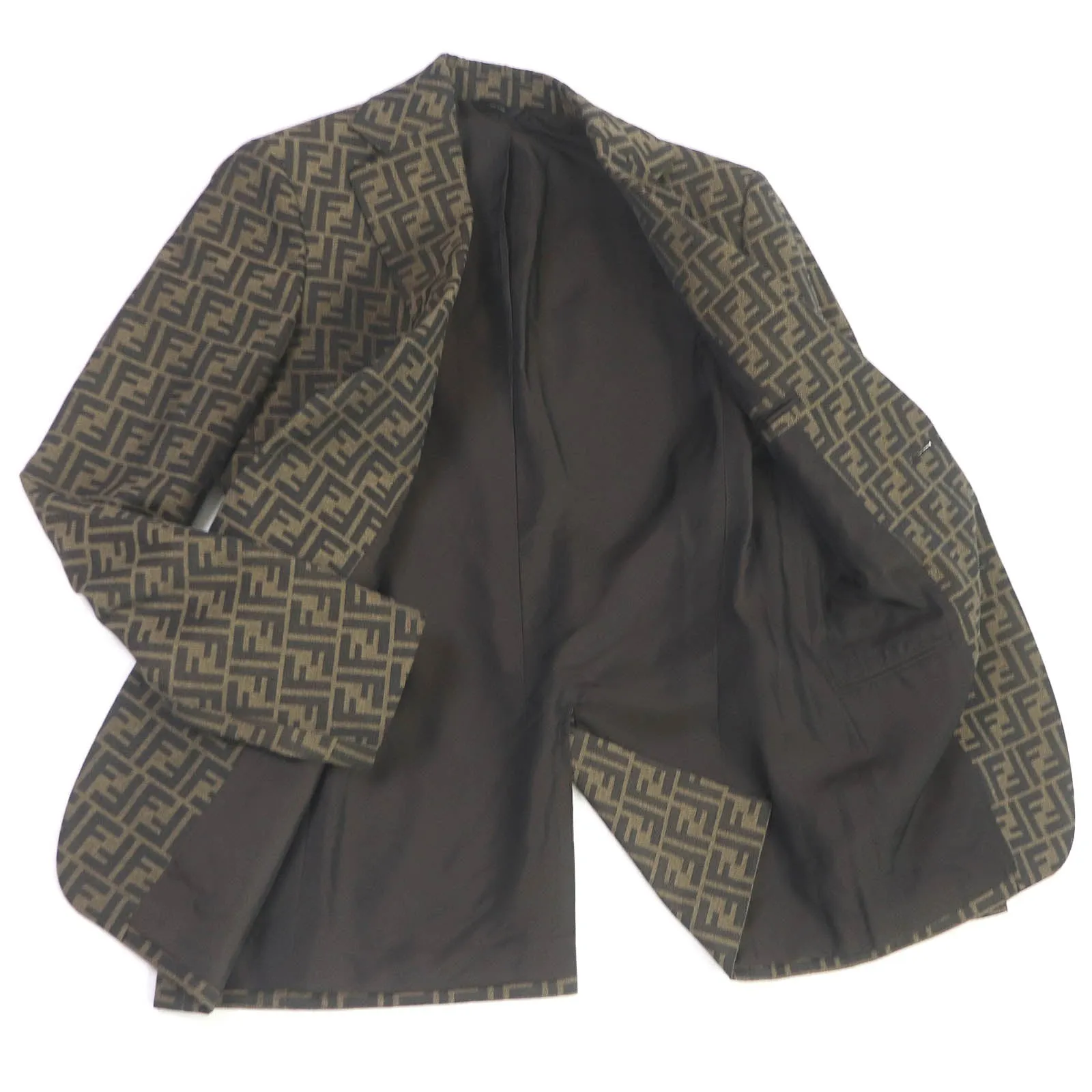 FENDI suit FJ0498/FB0767 polyester Brown 44