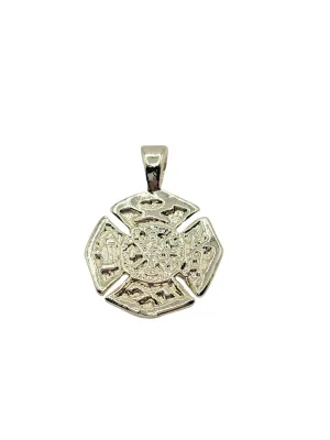 Firefighter Maltese Cross Charm