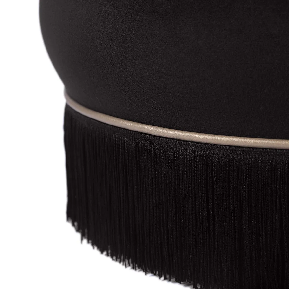 Frankie Velvet Ottoman