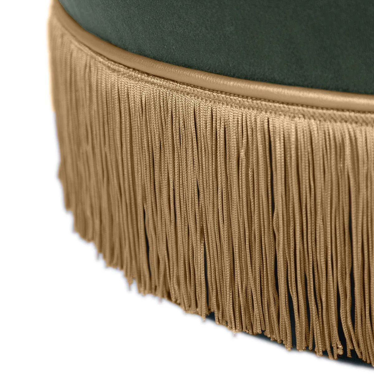 Frankie Velvet Ottoman