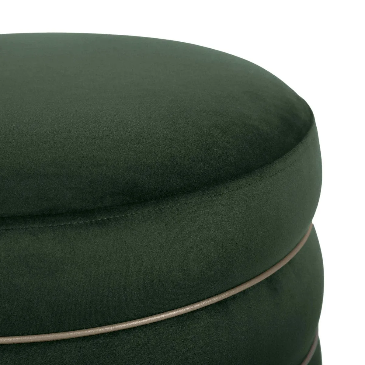 Frankie Velvet Ottoman
