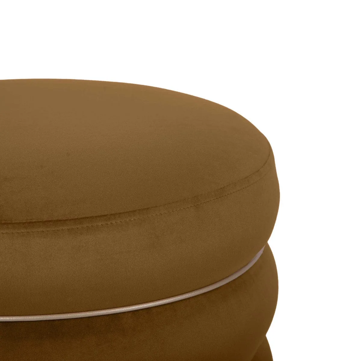 Frankie Velvet Ottoman