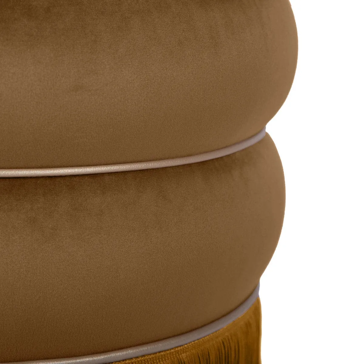 Frankie Velvet Ottoman