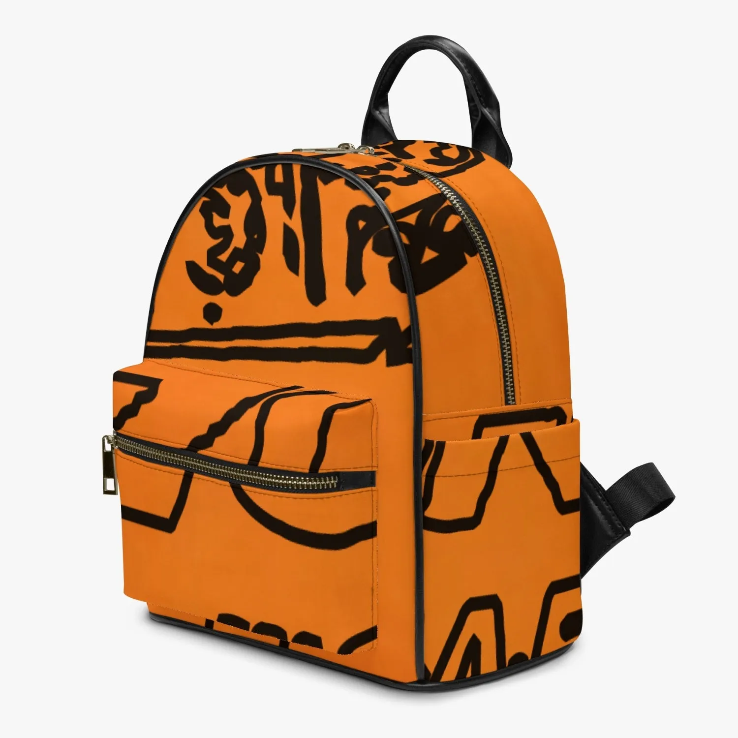 FZ Draw Printed PU Backpack