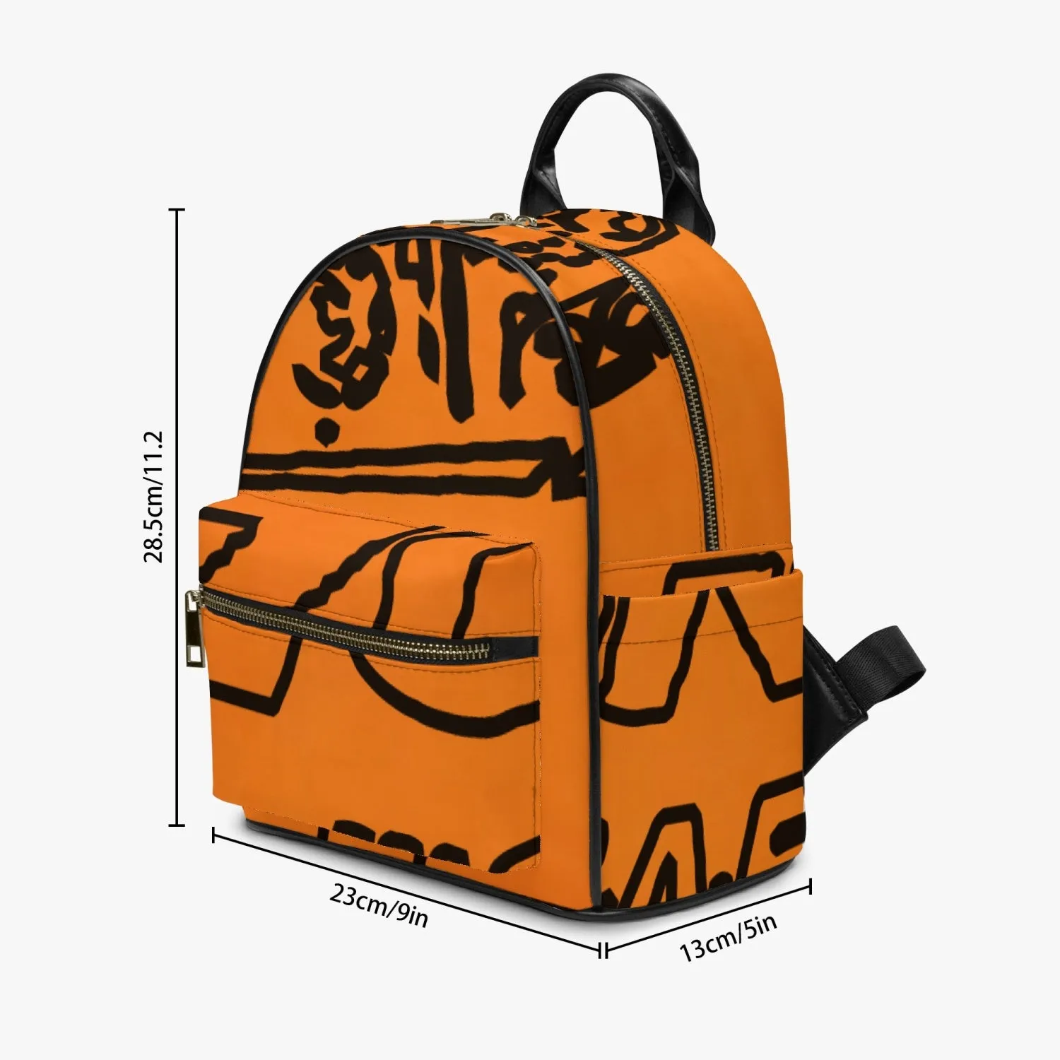 FZ Draw Printed PU Backpack