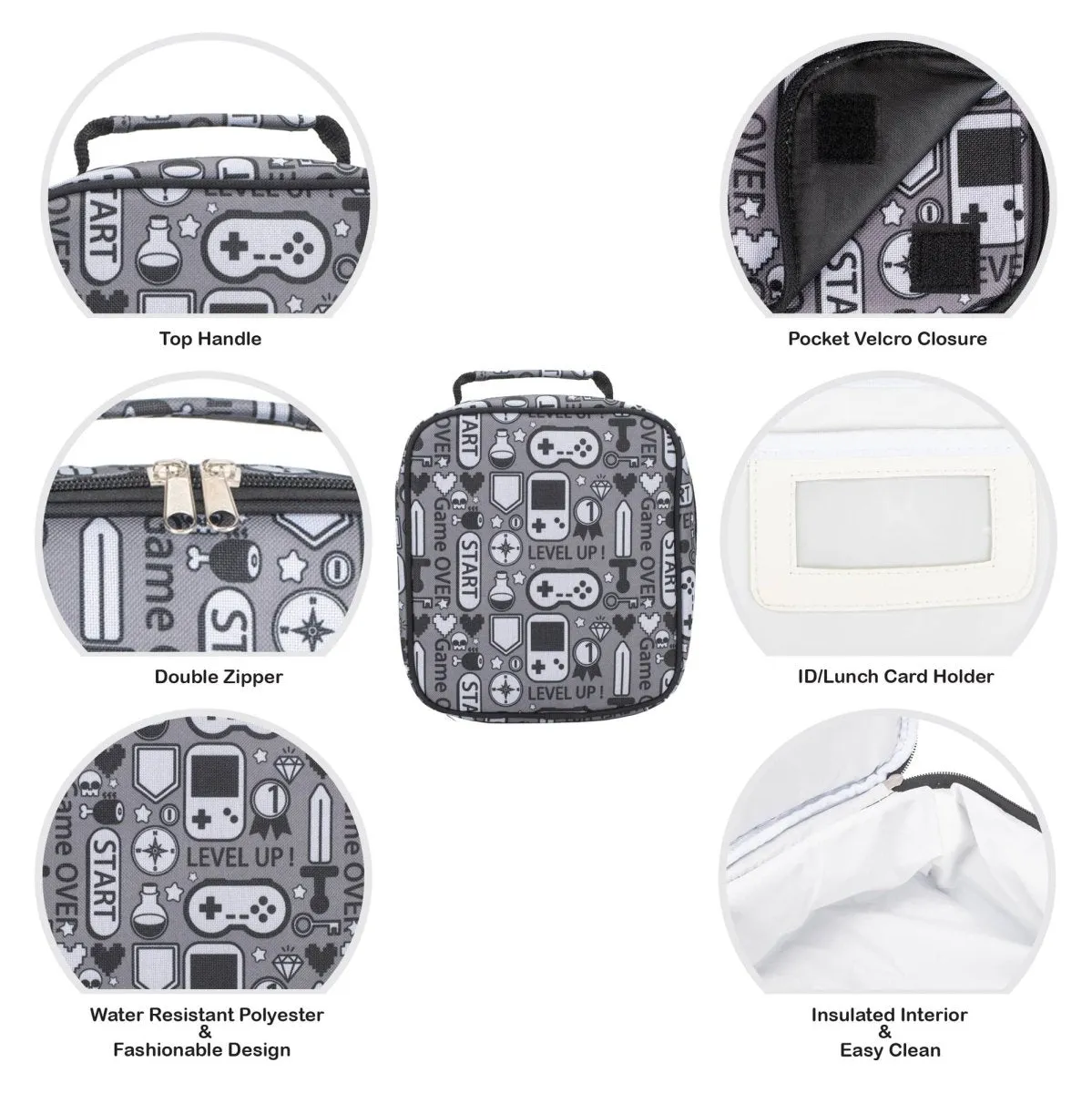 Gamer Backpack & Lunchbag Set