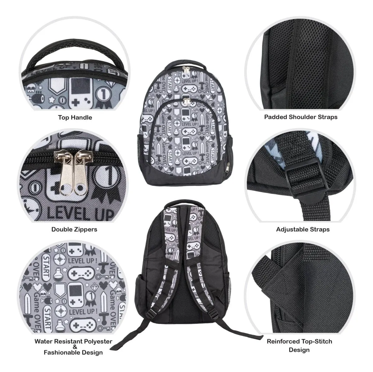 Gamer Backpack & Lunchbag Set