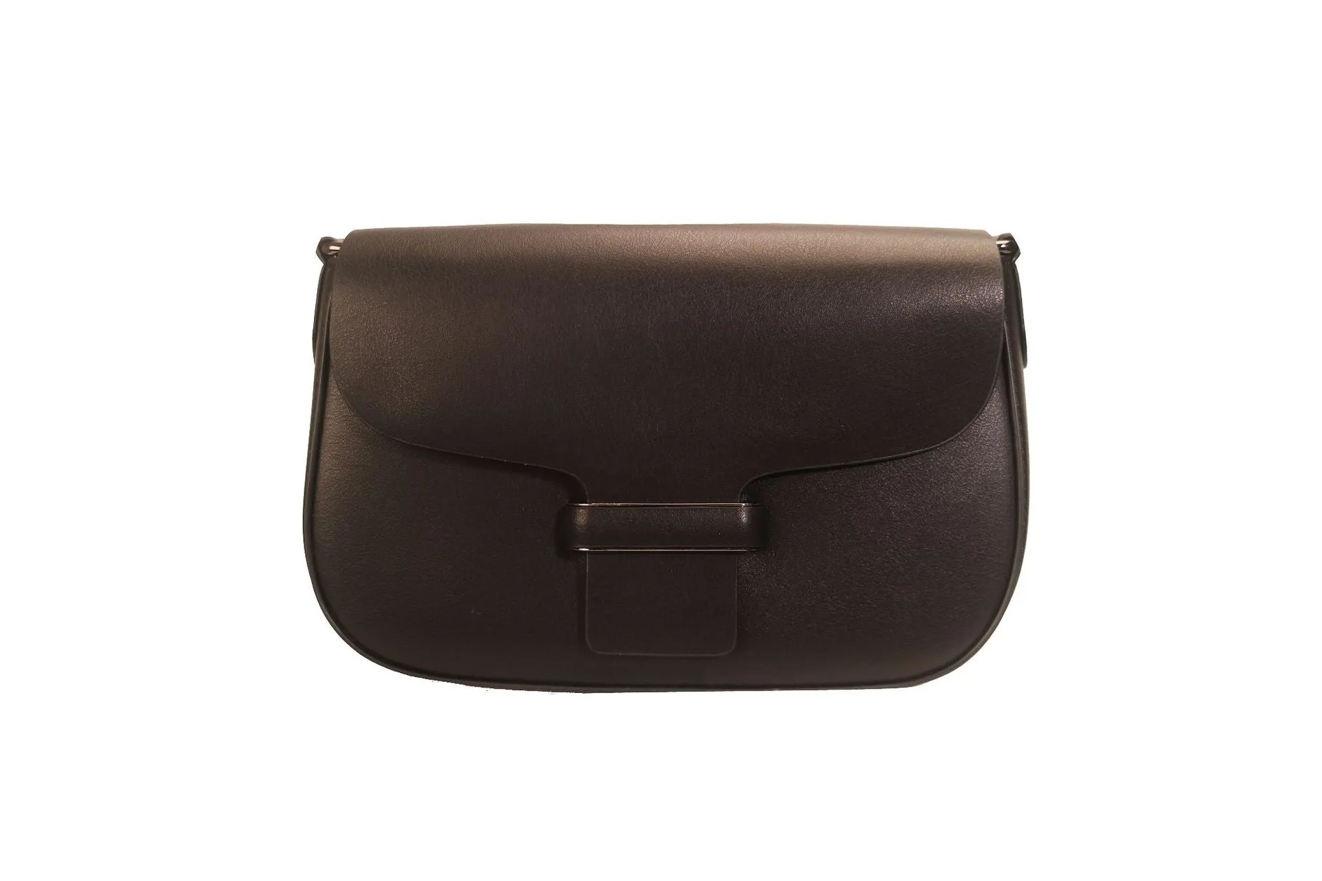 Genuine leather small shoulder bag for women trendy classic style