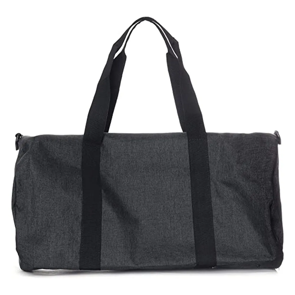 Herschel Unisex Black Crosshatch/Black Mid-Volume 28.0L Sutton Duffel Bag - 10251-02093-OS