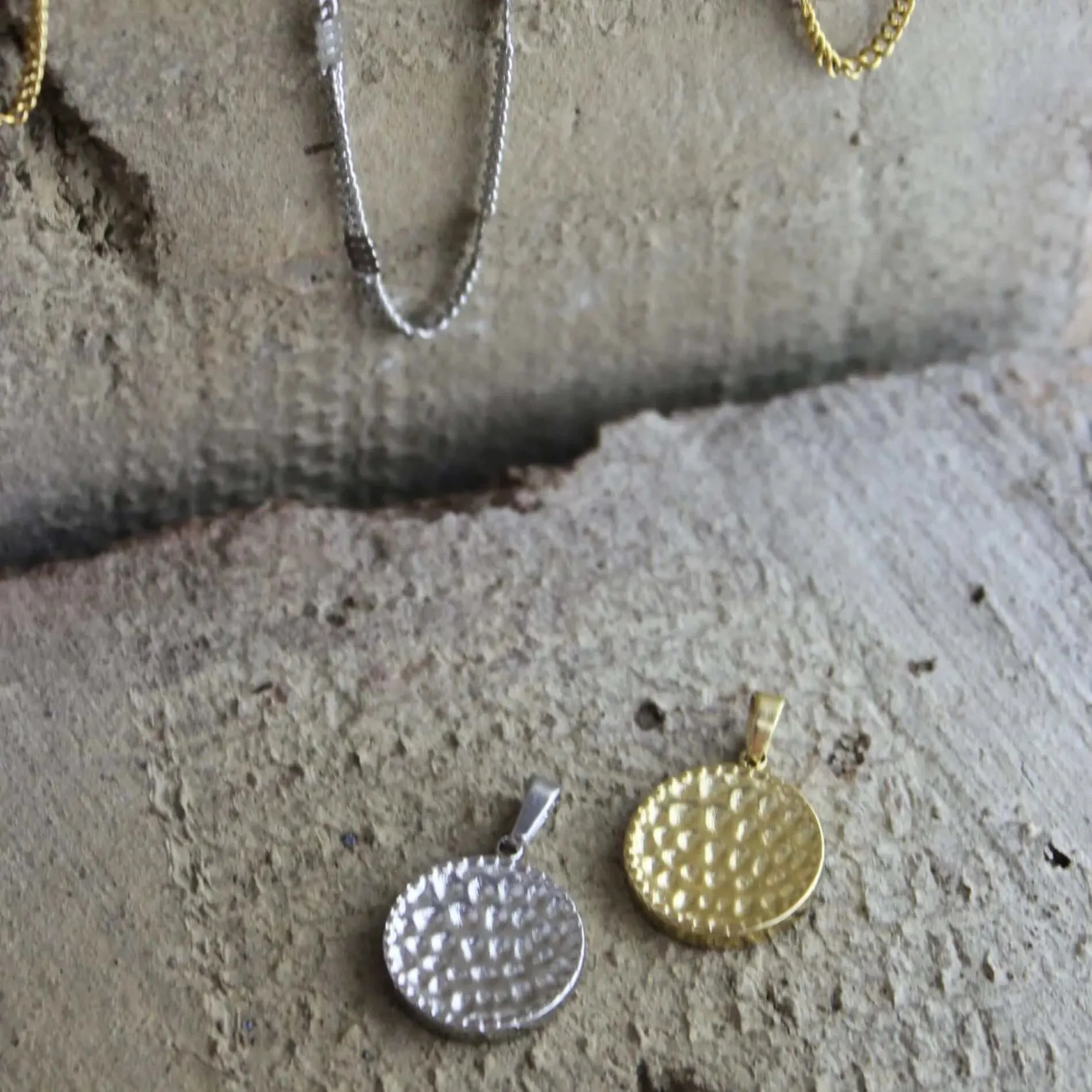 Hope Waterproof Charm No 6 18K Gold Plating