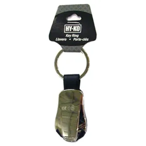 Hy-Ko KHO730 Silver Car Shaped Key Ring with Blue LED Flashlight