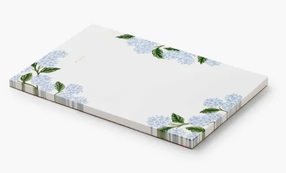 Hydrangea Memo Notepad