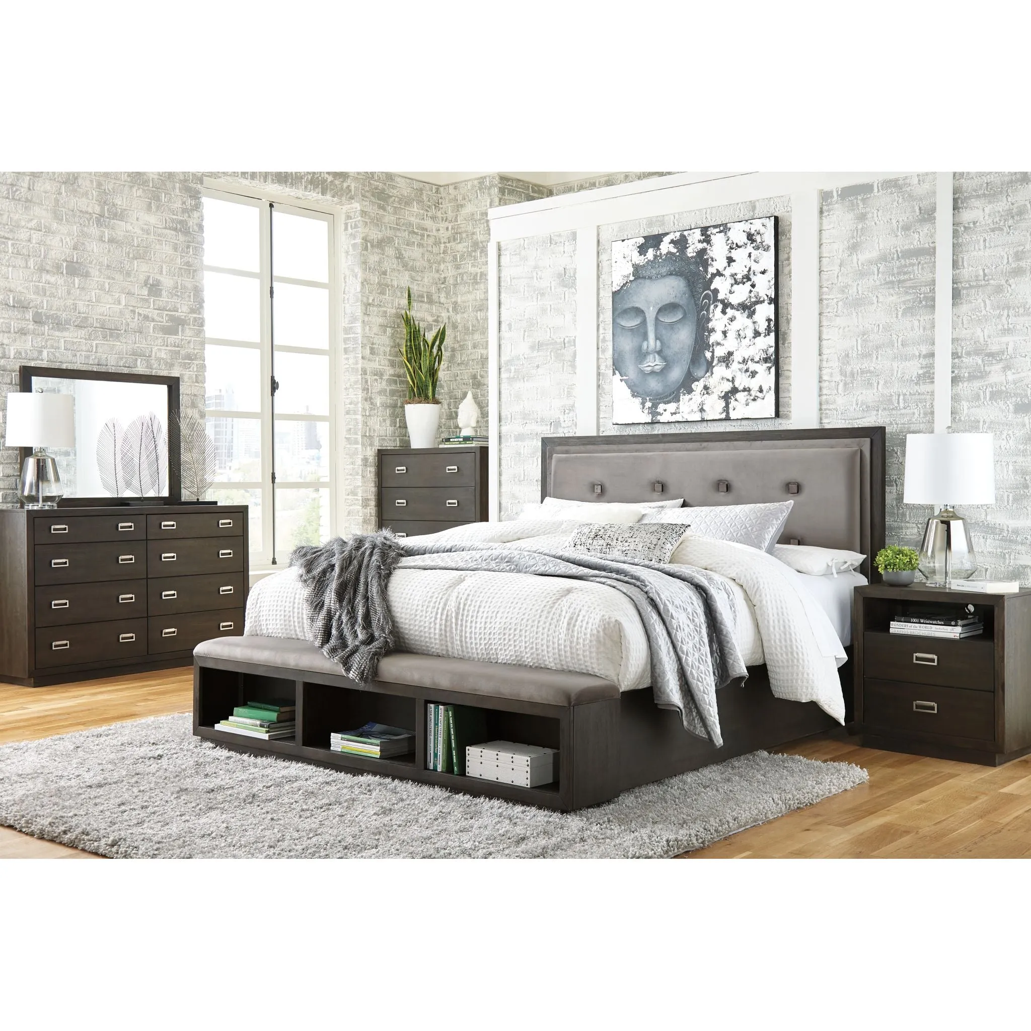 Hyndell 3 Piece Storage Bed