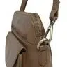 'jean' Tan Vegetable Tanned Real Leather Crossbody Bag