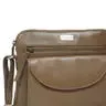 'jean' Tan Vegetable Tanned Real Leather Crossbody Bag