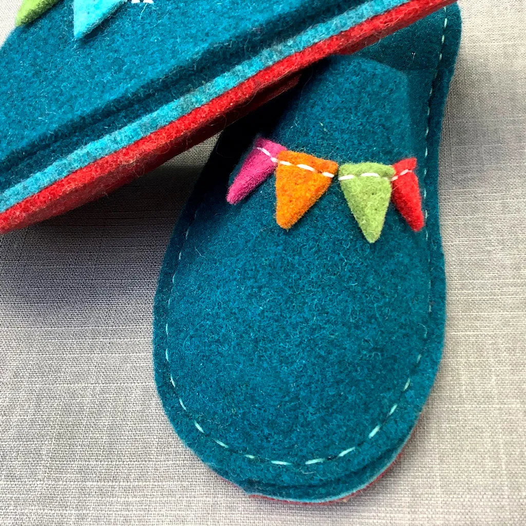 Joe's Toes Felt Mini Bunting - set of 10