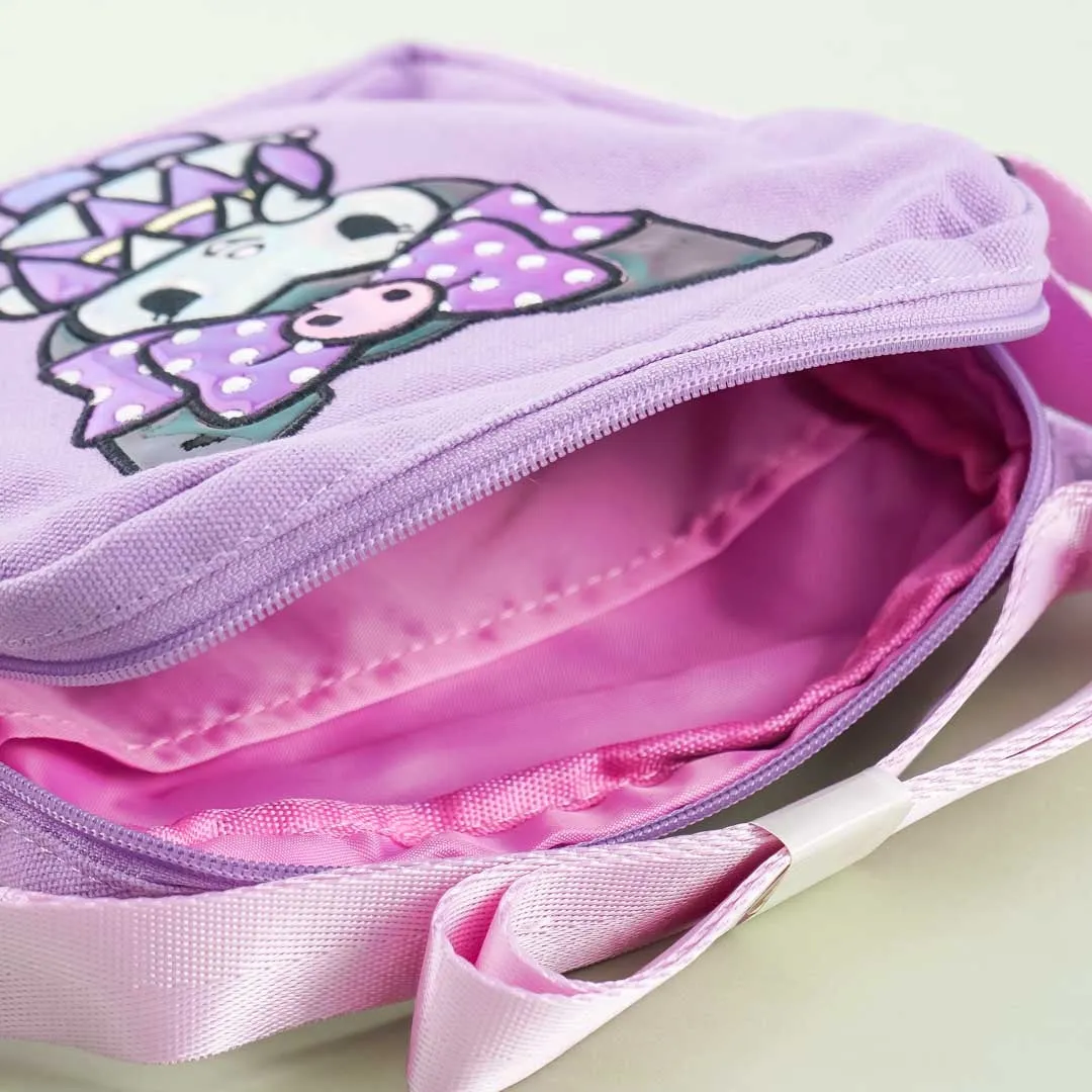 Kuromi Shiny Manufatto Shoulder Bag