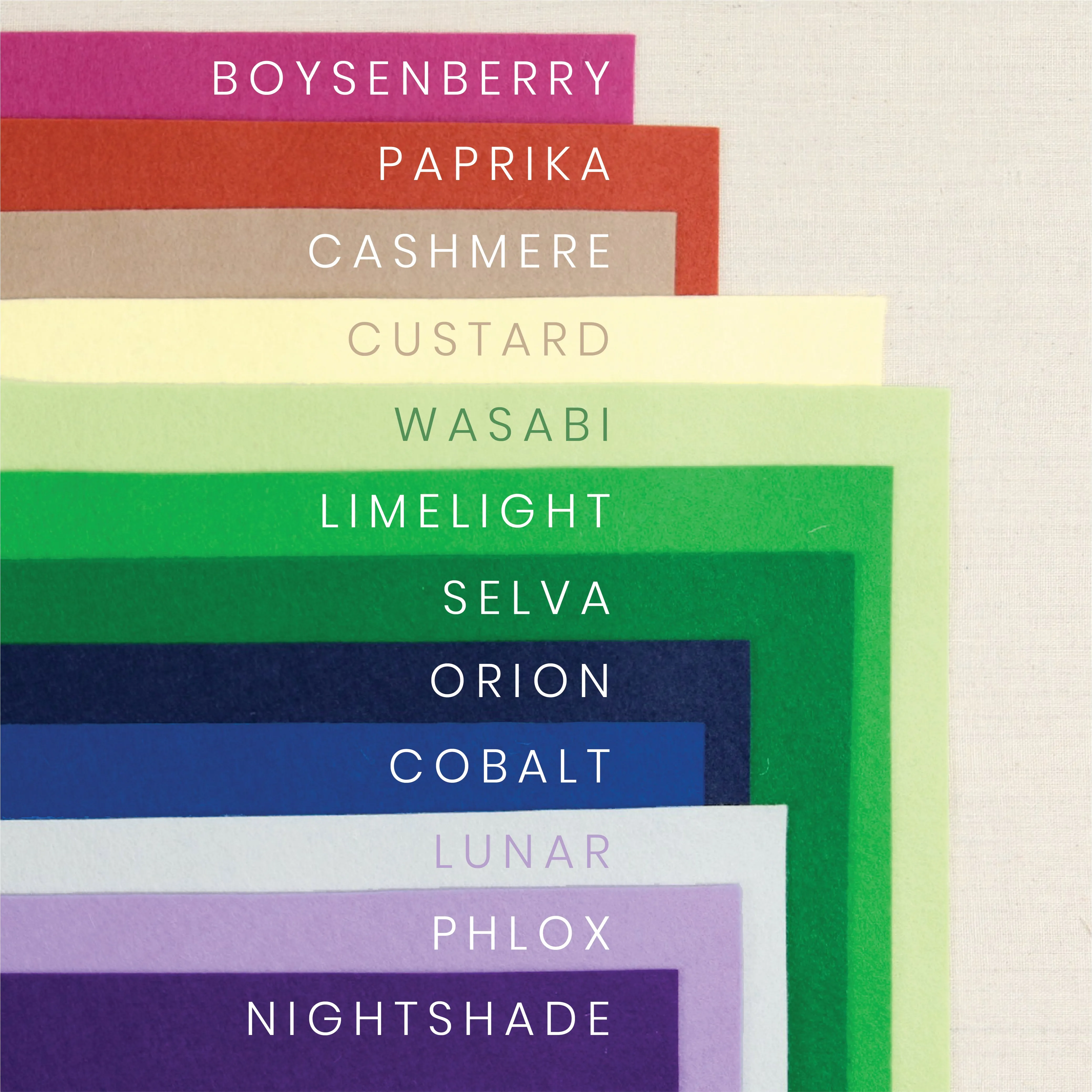 Limelight Pure Wool Felt