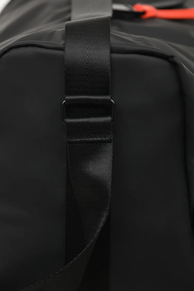 Limitless Journey Black Duffle Bag
