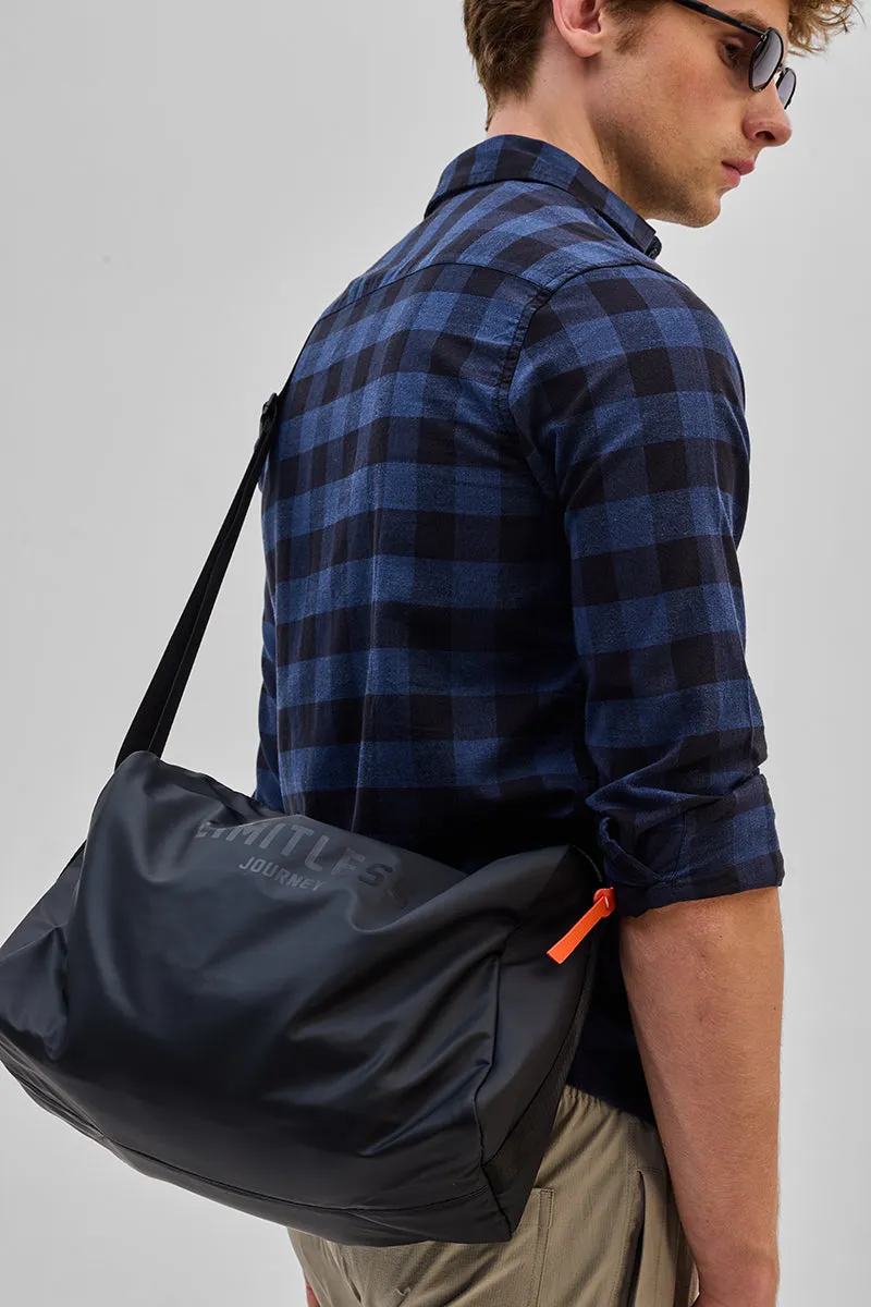 Limitless Journey Black Duffle Bag