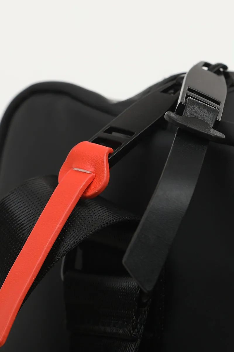 Limitless Journey Black Duffle Bag