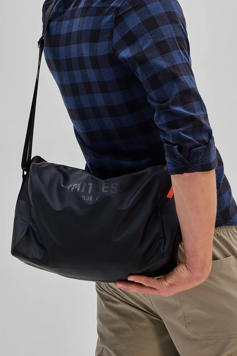 Limitless Journey Black Duffle Bag