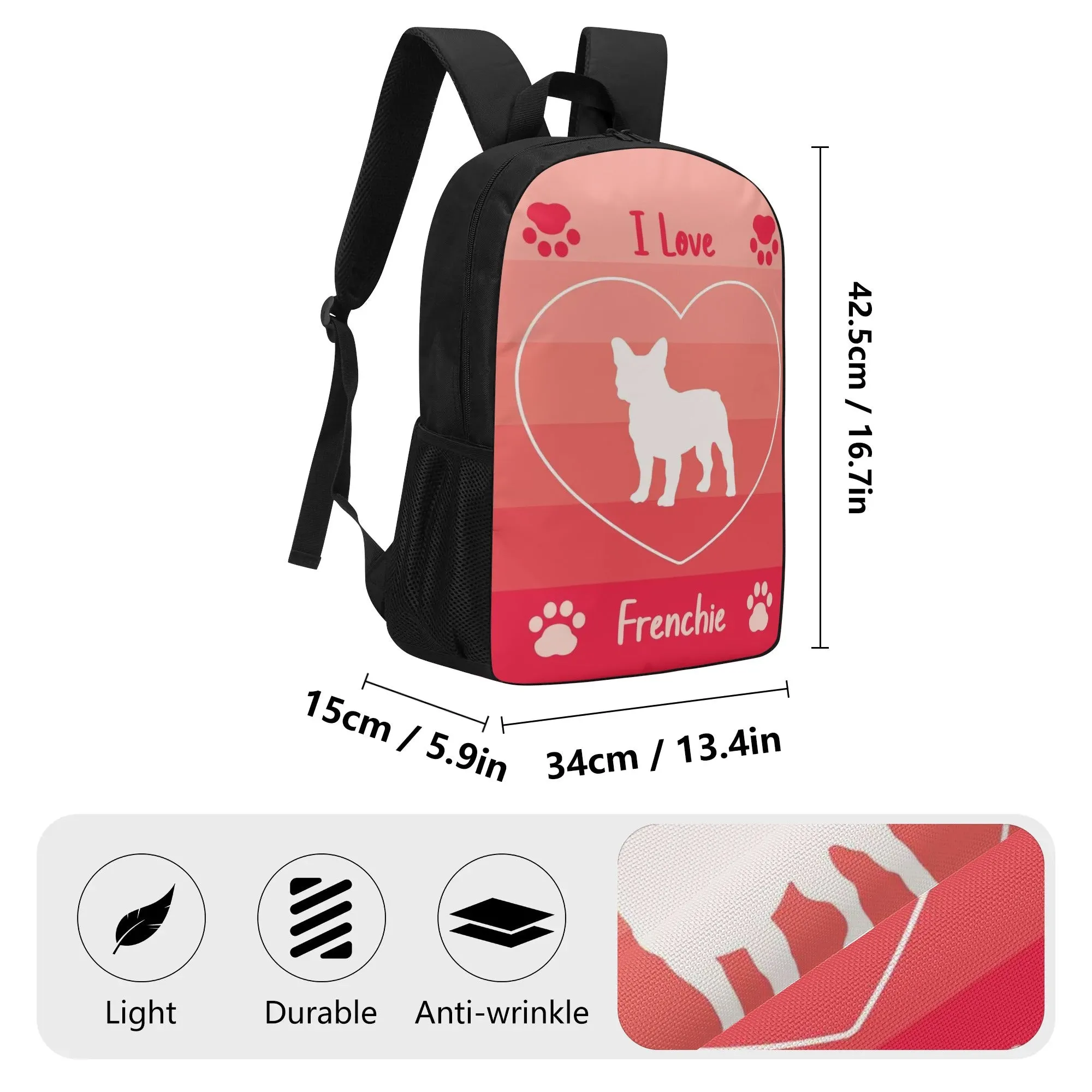 Louie - 17 Inch Backpack