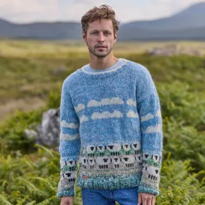 Men's Mohair Sheep Sweater