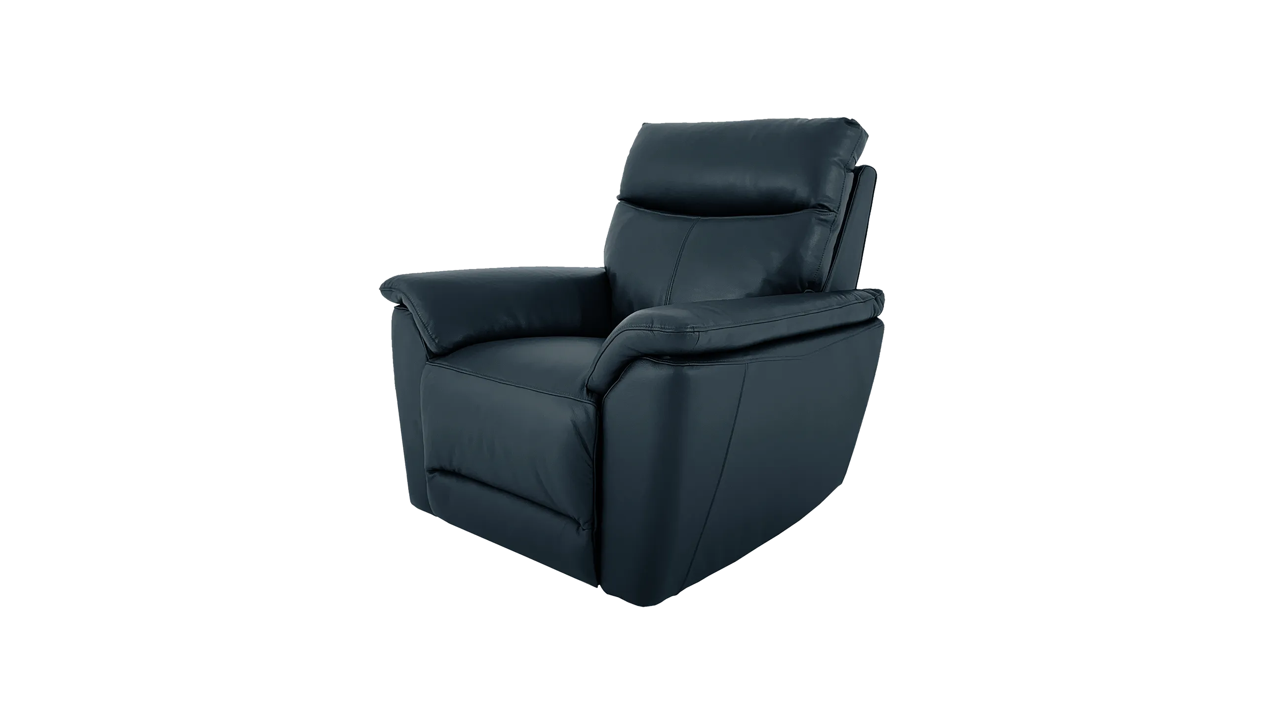 Micah Power Recliner Leather Armchair With Powered Headrests