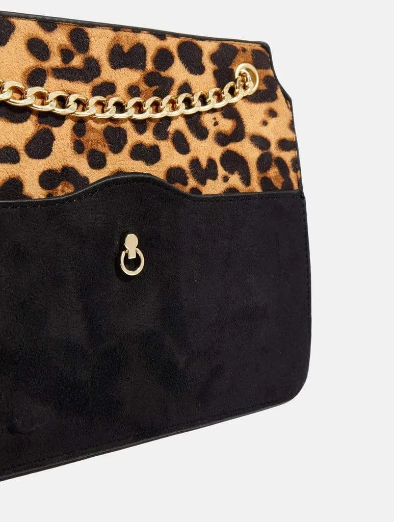 Midnight Leopard Tote Bag