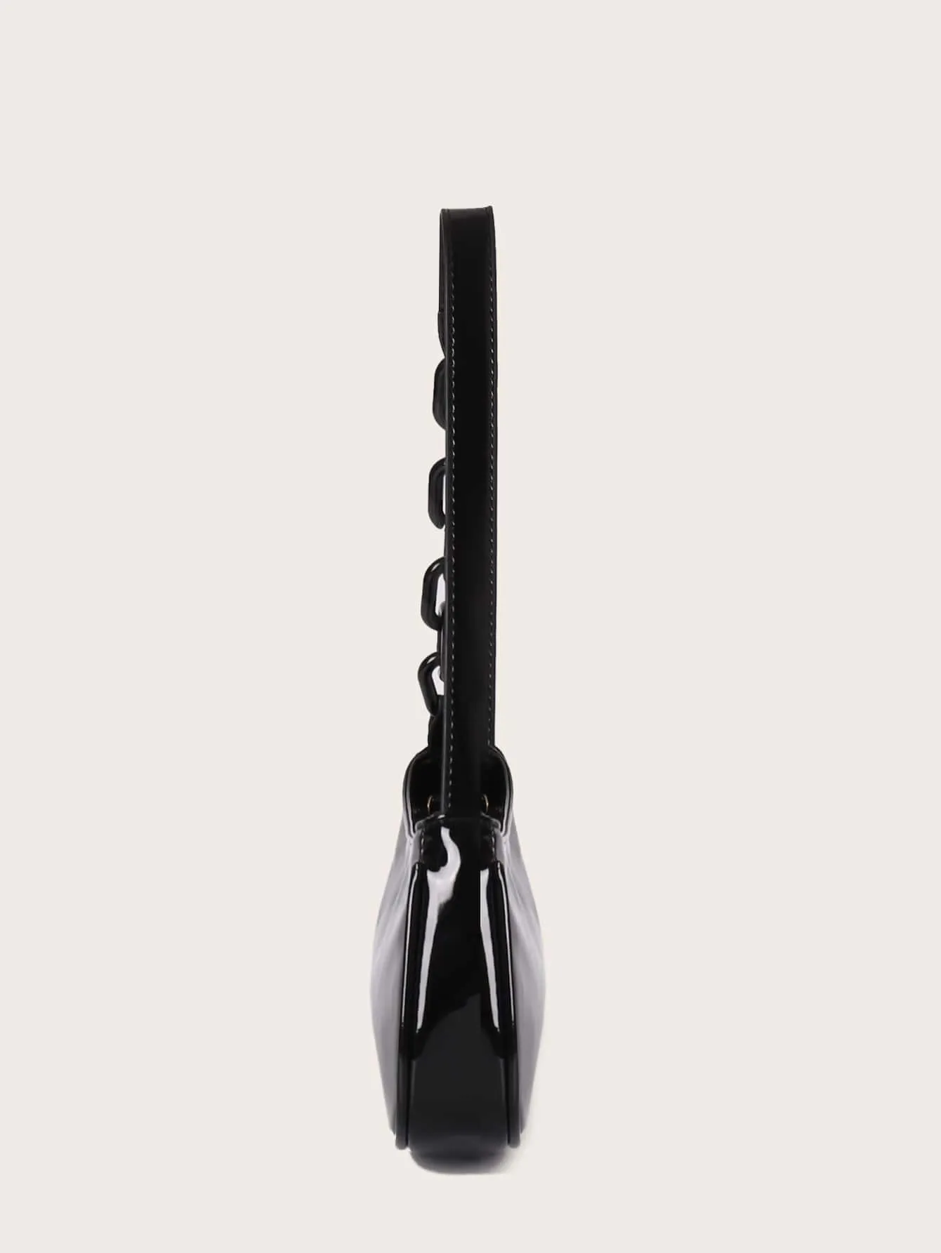 Minimalist Chain Decor Shoulder Bag