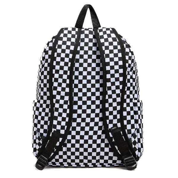 Mochila Vans Old Skool Check BackPack Black White