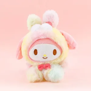 My Melody Rainbow Clip-On Plush