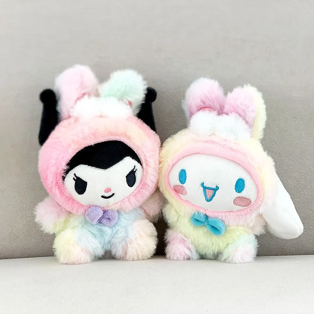 My Melody Rainbow Clip-On Plush