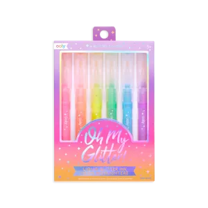 Oh My Glitter! Neon Glitter Highlighters