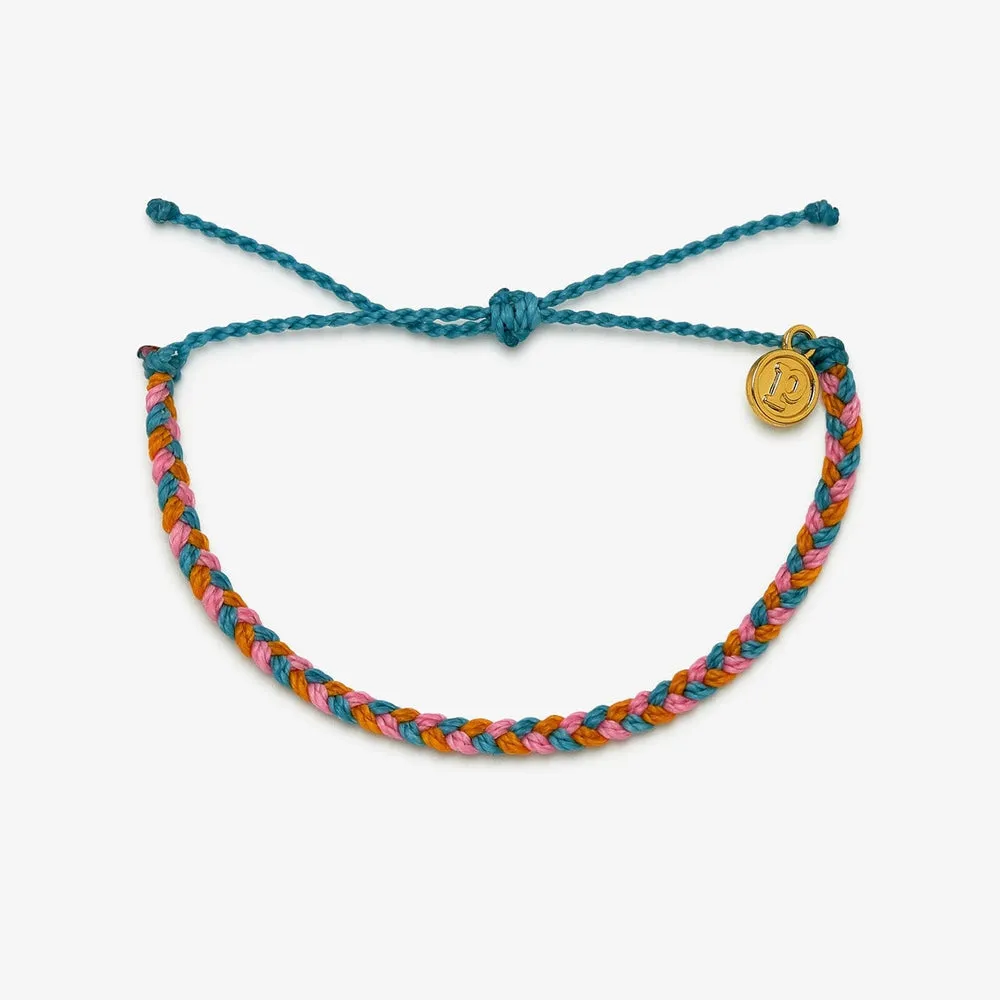 Pura Vida Bracelets Multi Mini Braided Bracelet - Tropic