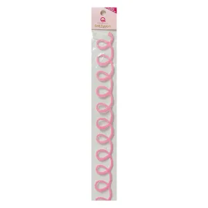Queen & Co 12" Self-Adhesive Felt Fusion - Swirls - Light Pink*