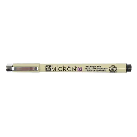 Sakura Pigma 03 Micron 0.35mm Pen, Black