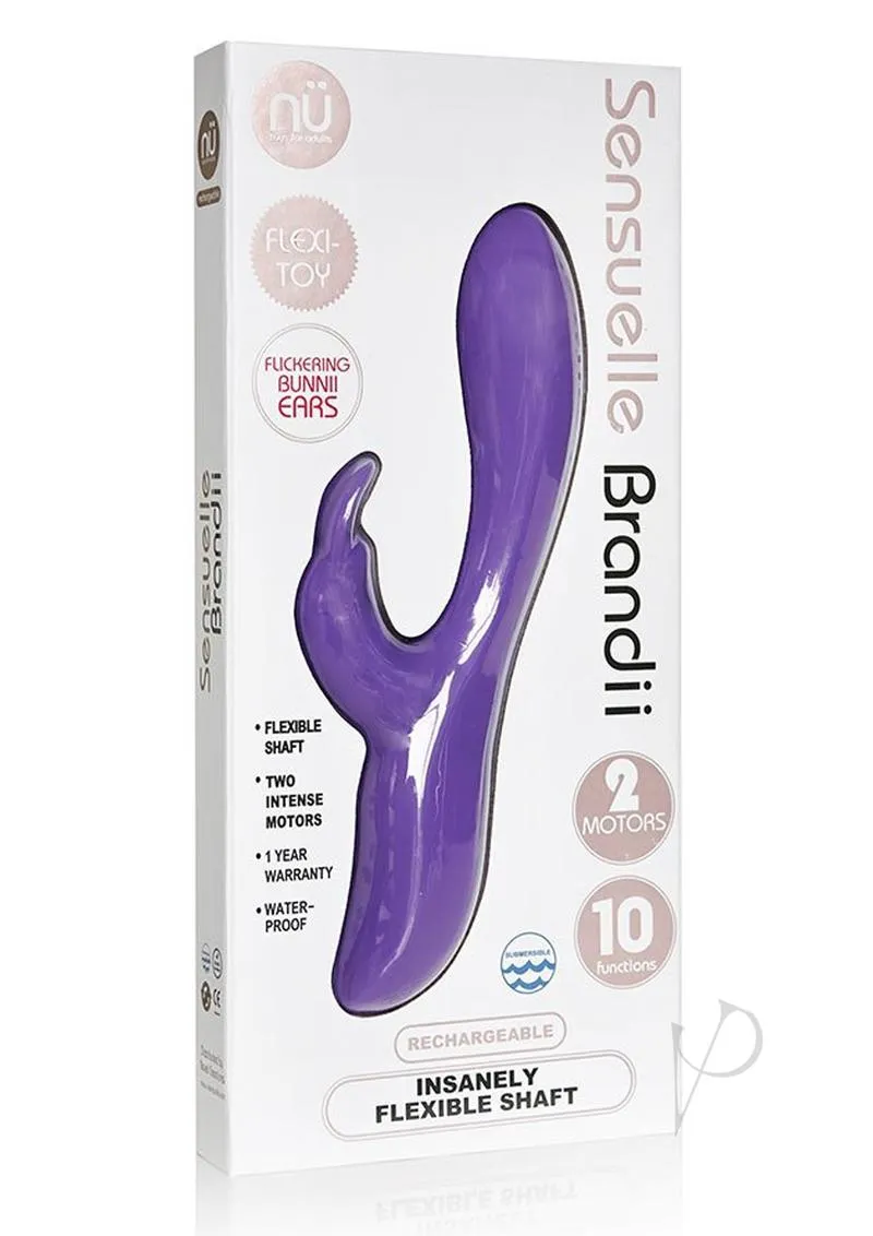 Sensuelle Brandii 10 Func Dbl Vibe Purp