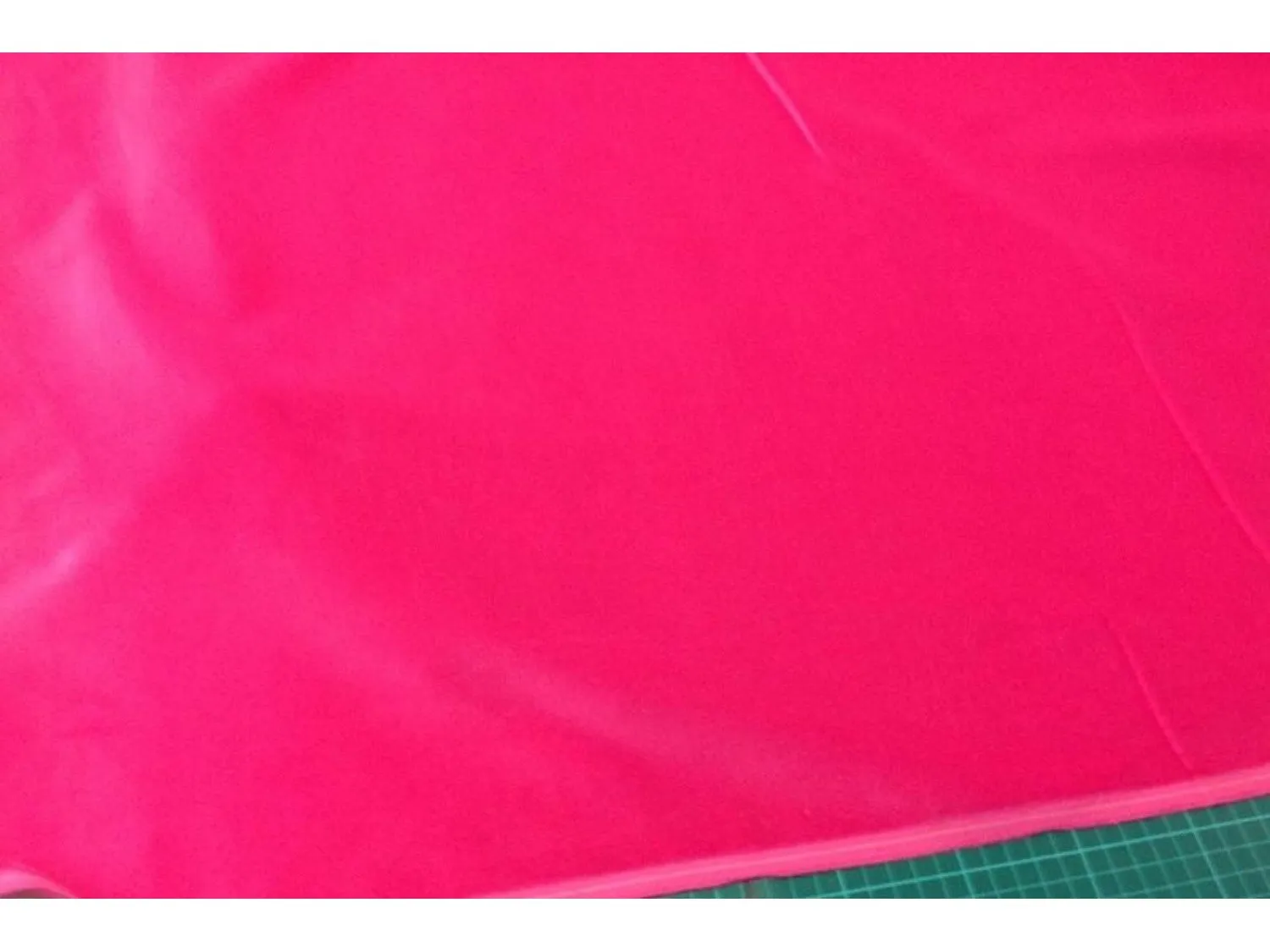 Shocking Pink / Cerise Hot Pink Cotton Velvet  fabric Material  Velveteen - Ideal or Costume,  Crafting, Dressmaking & More - 112 cms - 240 gsm