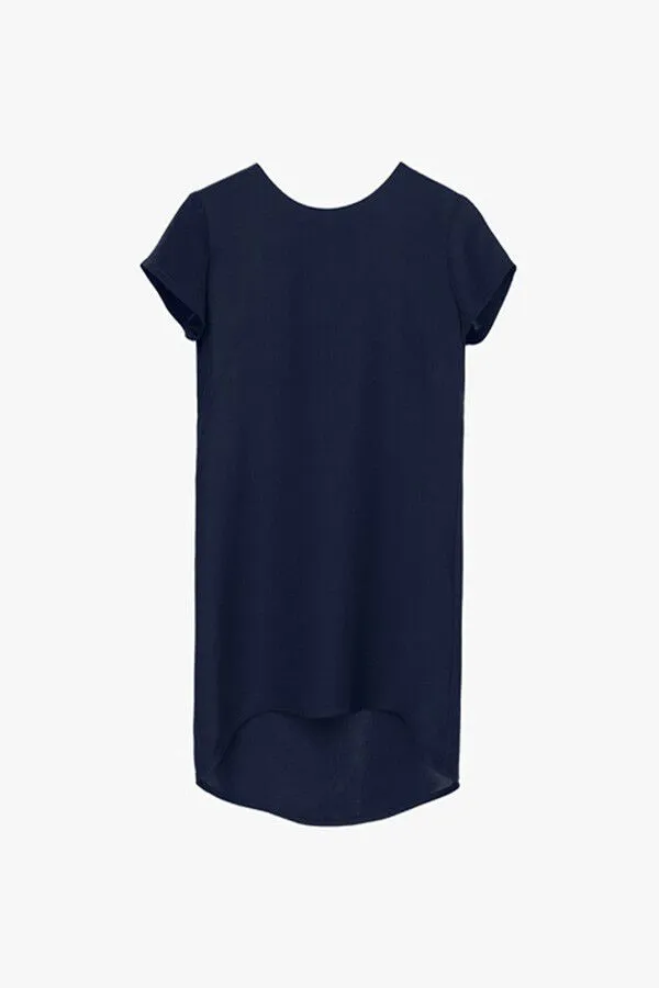 Silk Tee Dress