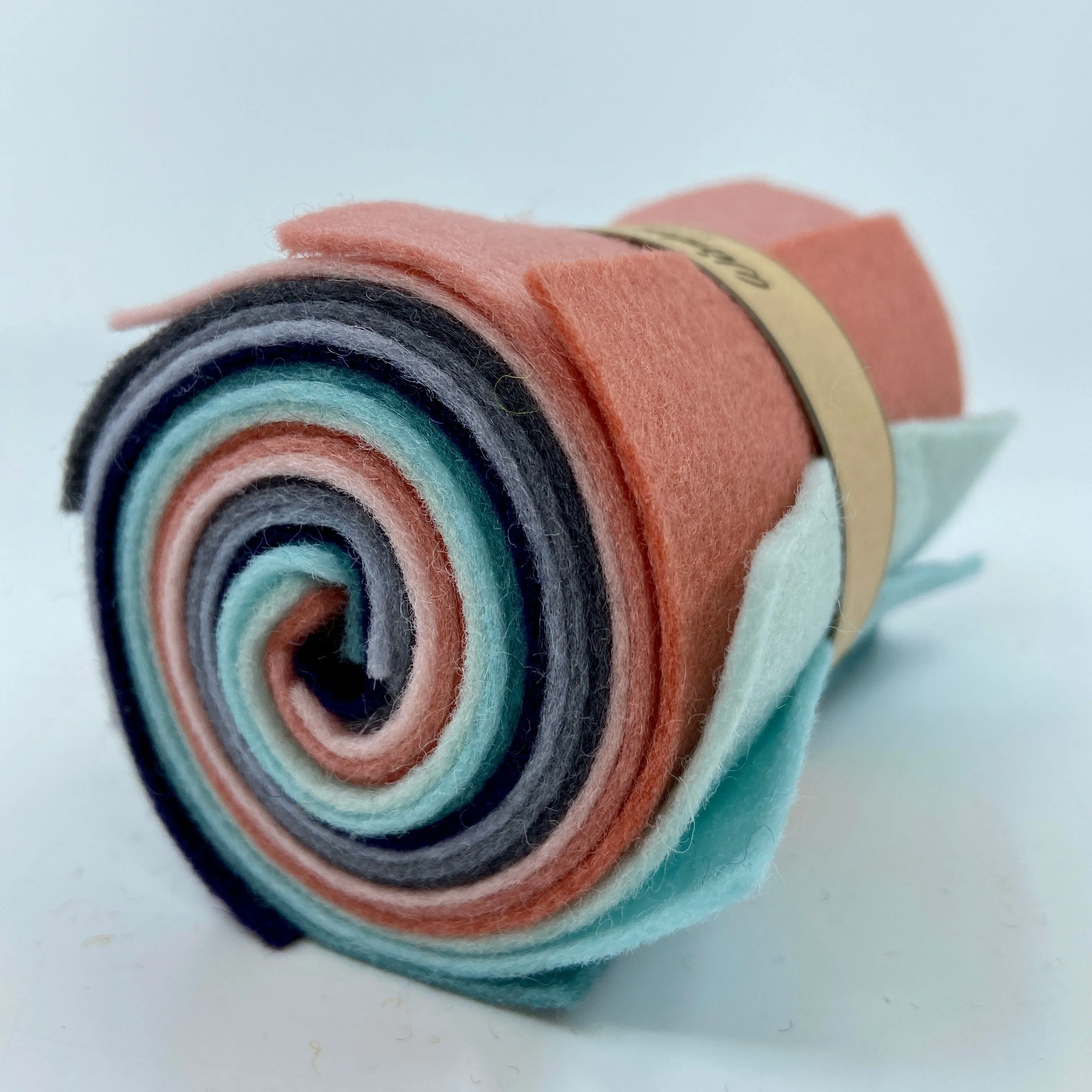 Small Wool Felt Roll - Winter Morning
