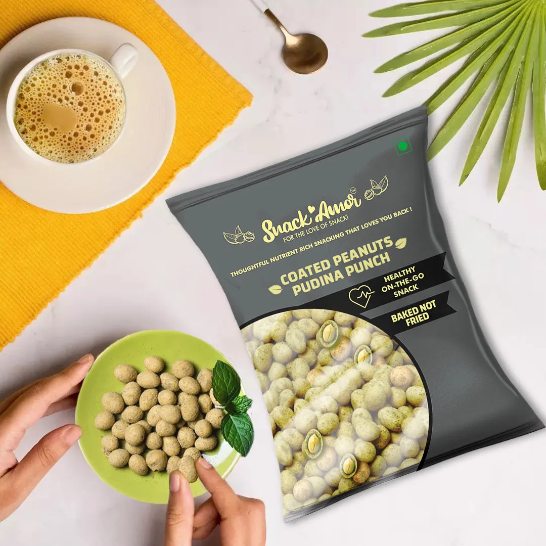 SnackAmor's Nutritious Combo Party Peanut Pack of 2 (100g each)