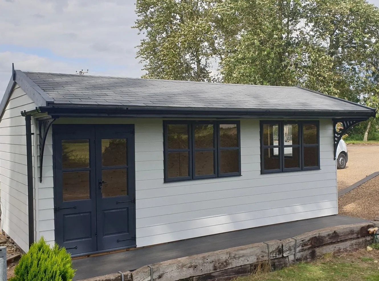 Standard 3 Tab Square Bitumen Roof Felt Shingles - Grey (2.42m2 Pack)