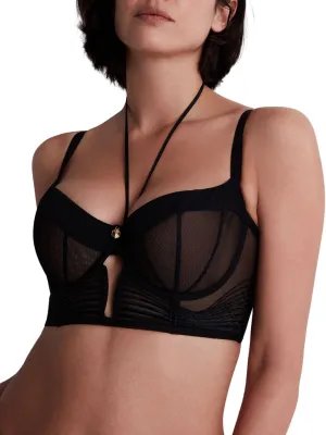 Sumptuous Waves Bustier - Smoky Attraction