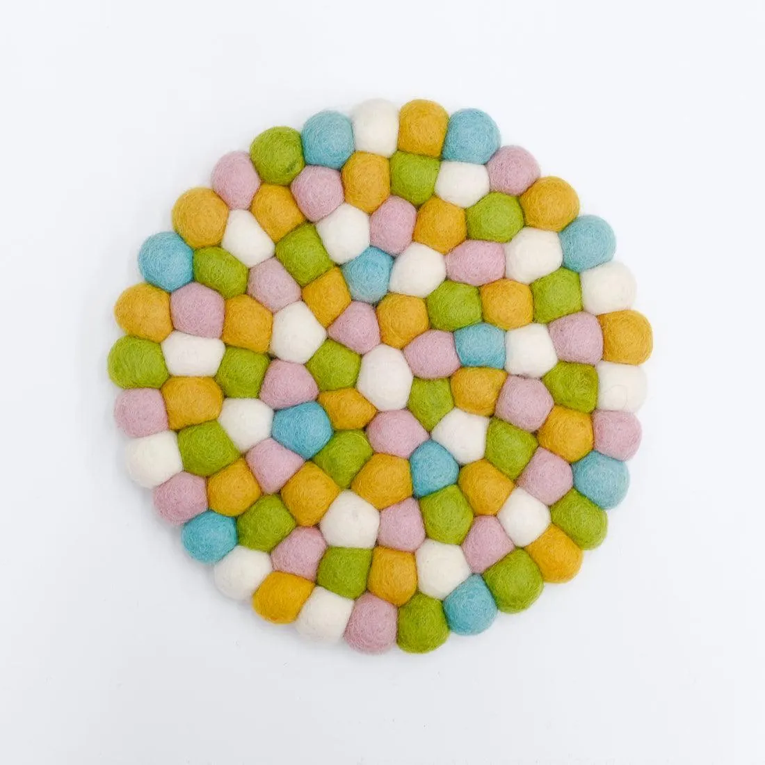 Teapot Trivet - Jellybean Colours 20cm