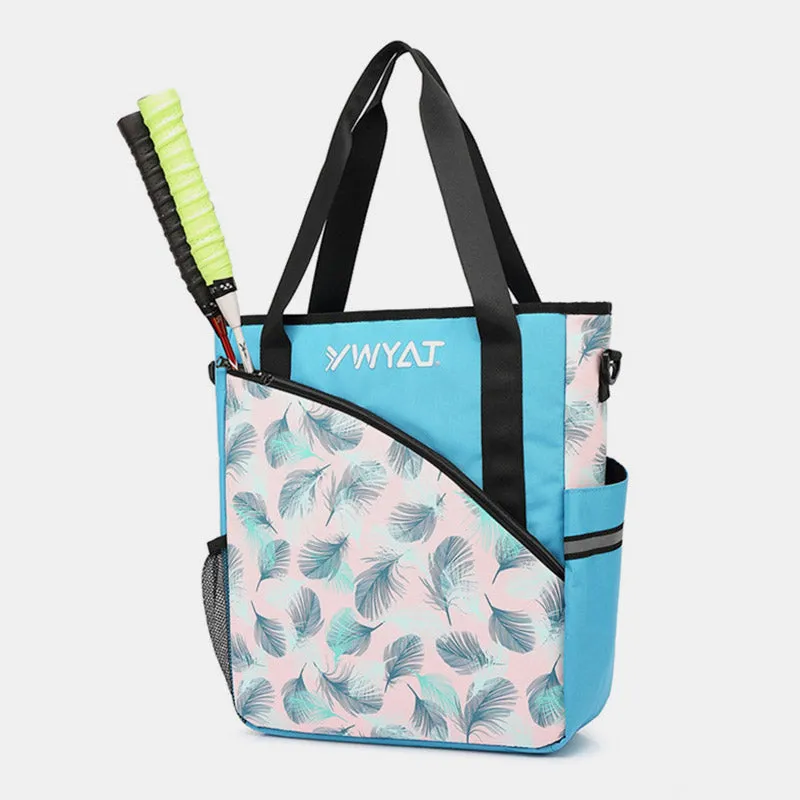 Tennis Shoulder Tote for Women Men Badminton Sling Bag Laptop Handbag