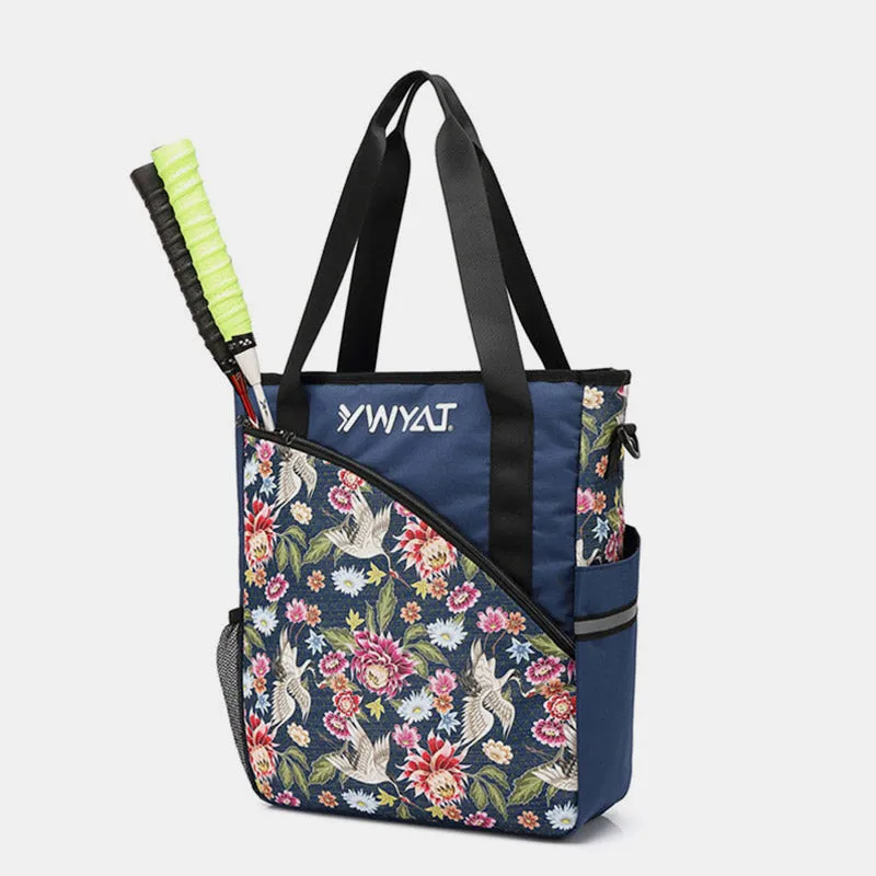 Tennis Shoulder Tote for Women Men Badminton Sling Bag Laptop Handbag