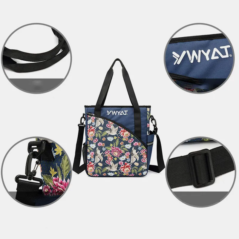 Tennis Shoulder Tote for Women Men Badminton Sling Bag Laptop Handbag